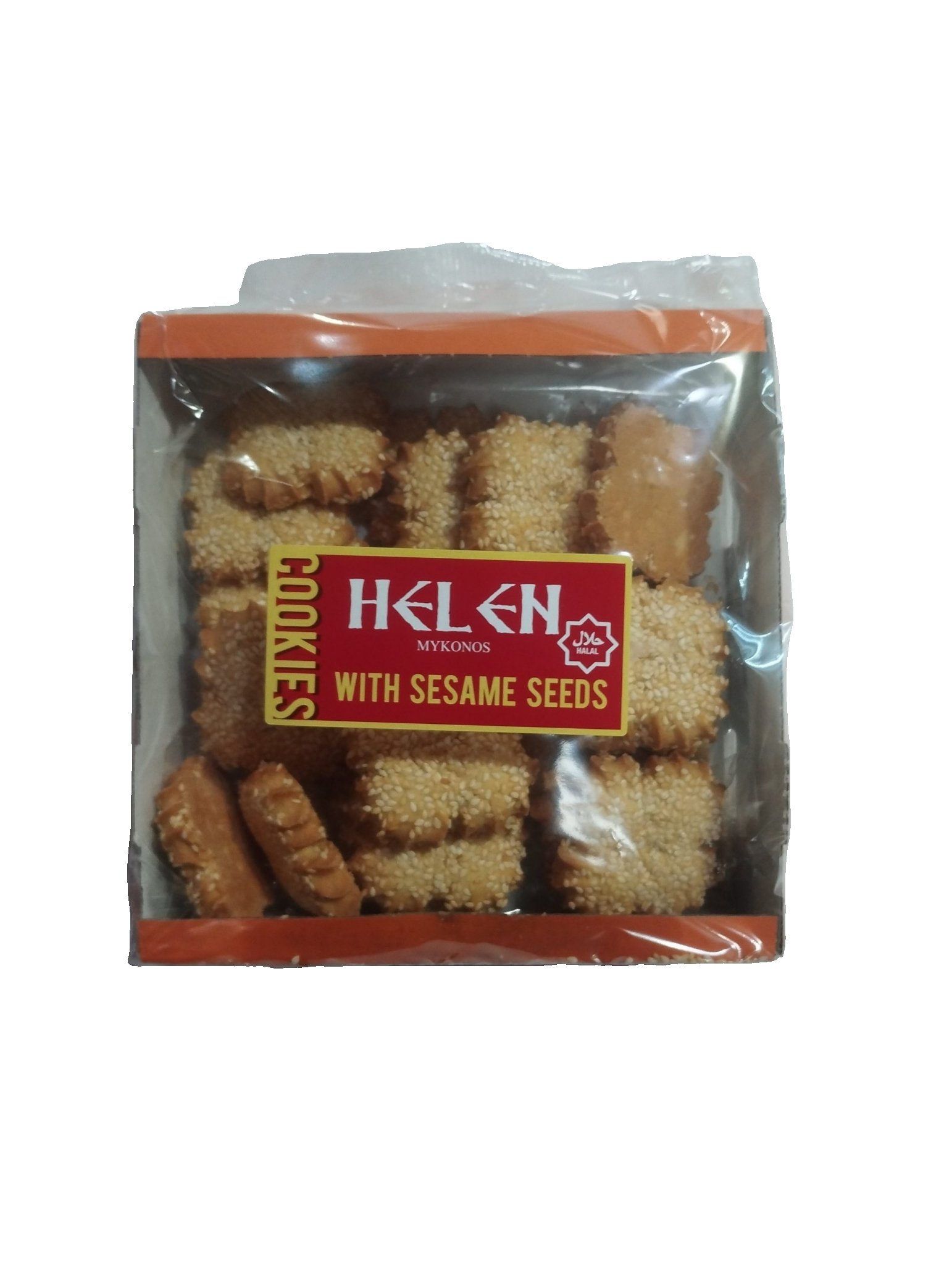 Helen Mykonos With Sesame seeds