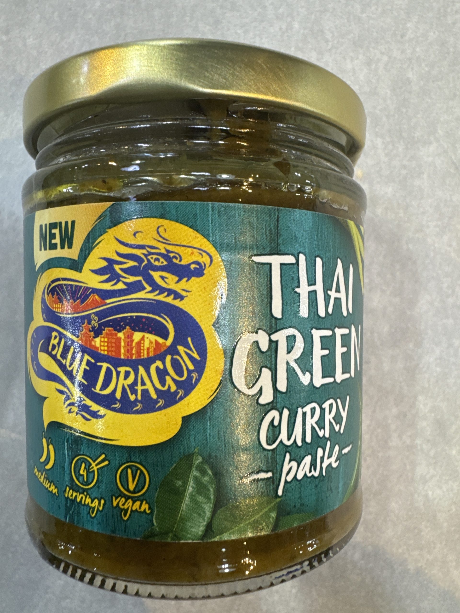 Blue Dragon Thai Green Curry Paste